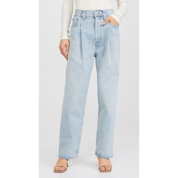 Agolde Fold Waistband Jeans - 28 - Sideline
